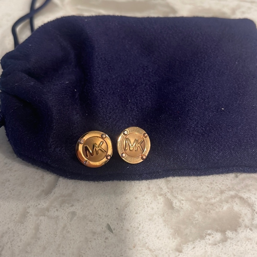 Michael Kors Rose Gold Stud Earrings